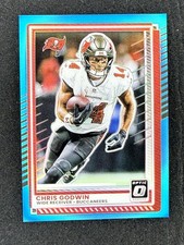 2025 Donruss Optic Aqua /349 #102 Chris Godwin, Tampa Bay Buccaneers
