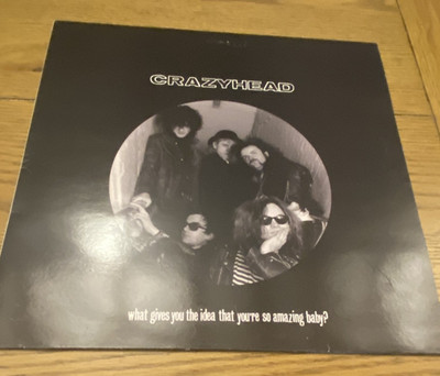 Crazyhead -  You're so amazing baby? 12'' Single Vinyl 1987 SNAK 8