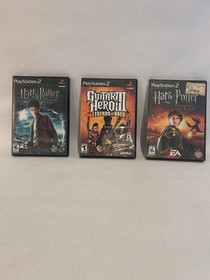 PlayStation 2 PS2 Original Console Bundle w/ 2 Controllers + 3 Games Tested Work