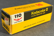 NIB Kodacolor II Color Negative Film C110-20 Expired 6/1980 Kodak Cartridge