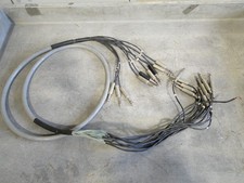 6' 1/4" TS Male to TRS Male Audio Snake 9-Channel  3 One TS CONNECTOR MISSING