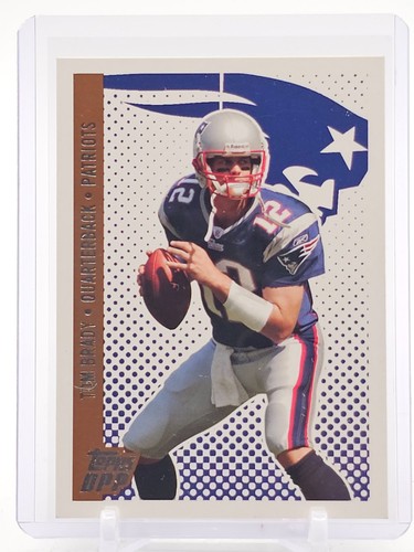 TOM BRADY 2006 TOPPS DRAFT PICKS & PROSPECTS FOOTBALL #21 PATRIOTS Q5677