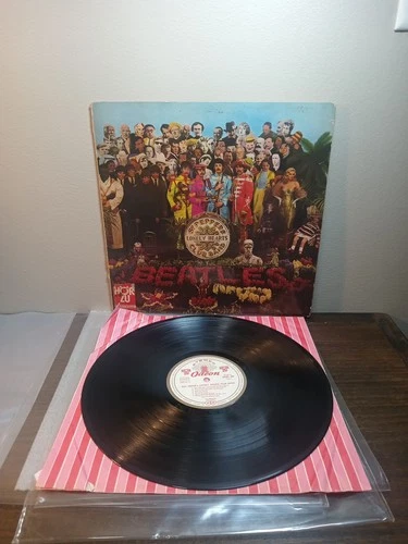 Beatles Sgt. Pepper SHZE 401 German 1967 HörZu Odeon A-1/B-2 LP VG+ Vinyl
