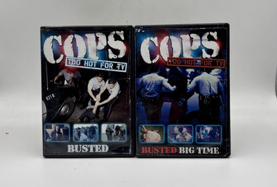 #ad COPS: Too Hot for TV The Bad Karma Collection Vol 1 amp; 2 DVD 2006 $19.96