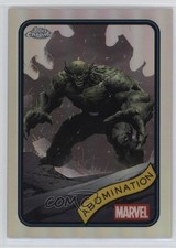 2025 Topps Chrome Marvel Comics Refractor Abomination #132 1a1r