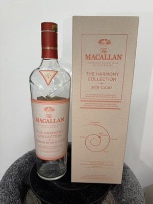 The Macallan Harmony Collection Rich Cacao Empty Bottle With Box Scotch Whisky