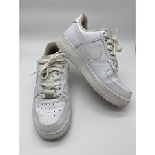 Nike Air Force 1 Low-Top Sneakers Womens 7.5 Triple White