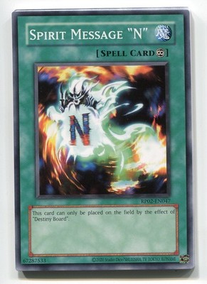 Yu-Gi-Oh! Spirit Message N Common englisch RP02-EN047 (2020) Geisternachricht N