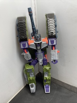 Transformers Armada Megatron Action Figure Hi-Tank 2002 Incomplete