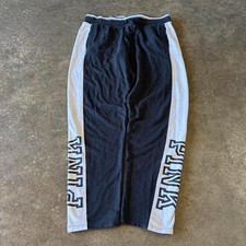 Vintage Y2K PINK Victoria's Secret Black Jogger Sweatpants Womens Small