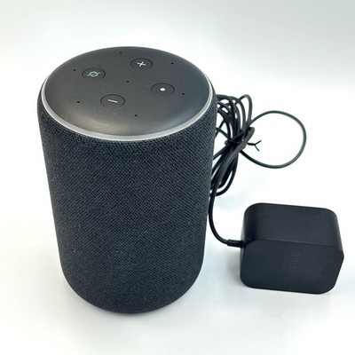 Amazon Echo Plus (2nd Gen) Smart Speaker Alexa Charcoal Black L9D29R Working