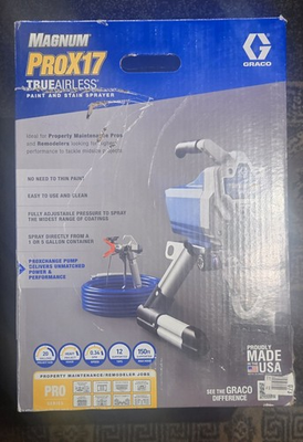 #ad NEW Graco 17G177 Magnum Pro X17 Stand Airless Paint Sprayer Prox17 KIT $500.00