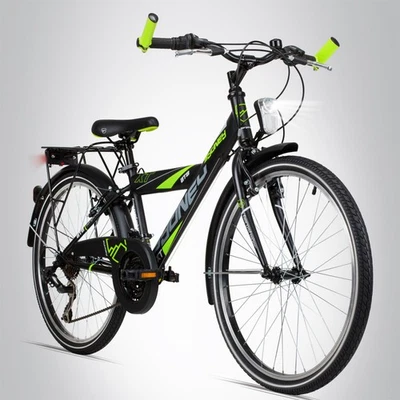 24 Zoll Kinderfahrrad Bergsteiger Sydney STVZO Kinderrad Jungen Fahrrad B-WARE