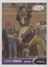 2000 SAGE /4500 Plaxico Burress #6 Rookie RC