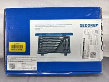 Gedore 7 UR-012 Combination ratchet spanner set reversible 12 pcs 8-19 mm NICE!