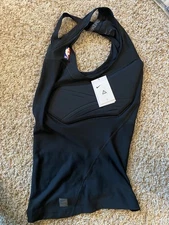 Nike NBA Authentic Padded Compression Pro Tank Top Black L Team Player Issued