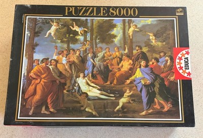 PARNASSE (Educa) -- 8000 Piece Jigsaw Puzzle -- SEALED BAGS