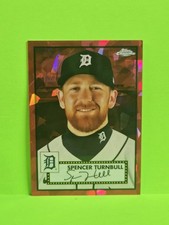 2021 Topps Chrome Platinum Anniversary Spencer Turnbull #389 Red Atomic /100