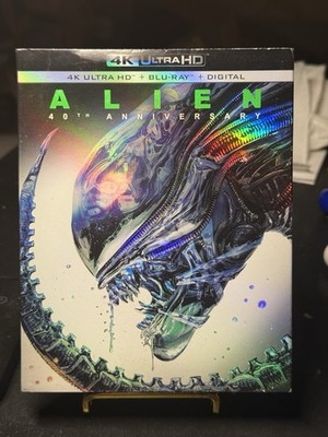 Alien 40th Anniversary (4K UHD + Blu-ray) with Rare OOP Slipcover