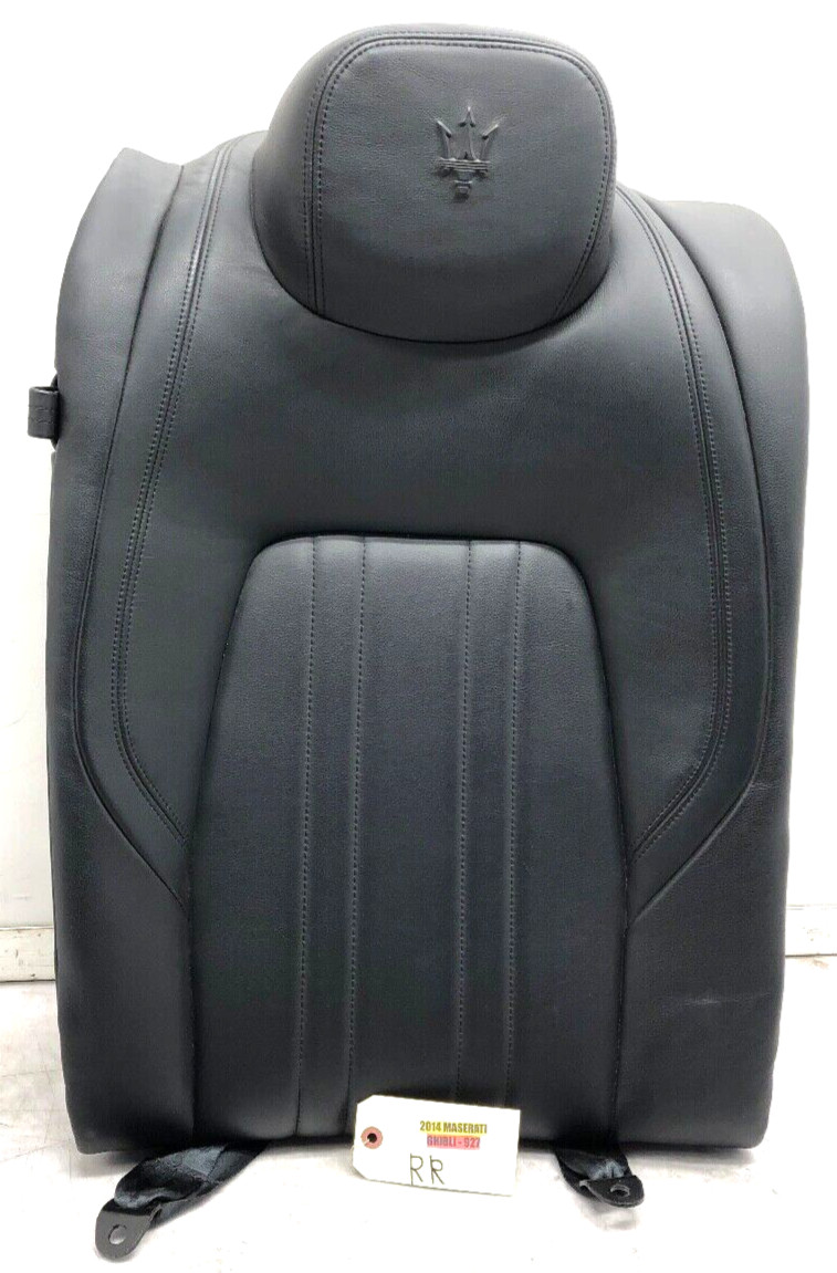 2014-2022 MASERATI GHIBLI RIGHT PASSENGER REAR LEATHER SEAT OEM.