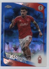 2025-26 Topps Chrome UEFA Club Competitions Sapphire Morgan Gibbs-White #53 14mf