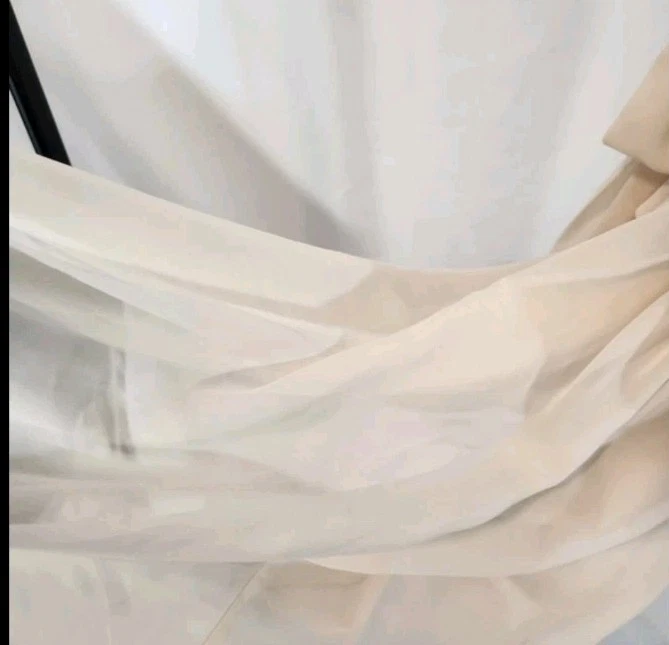 Tevoli Womens 6 Lace Over Corset Top Sheer Over Sateen Formal Dress - Image 3 of 4