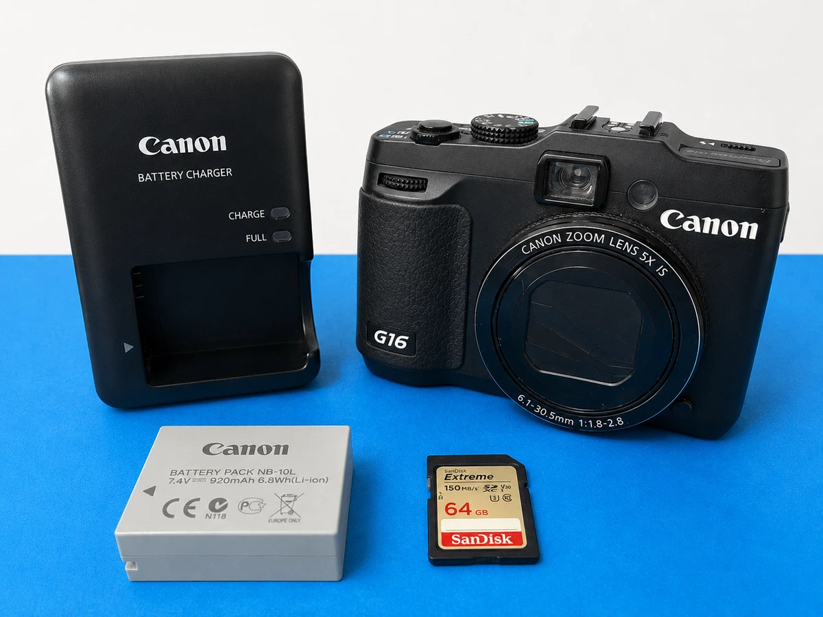 Canon PowerShot G16 Digital Cameras for Sale | Shop New & Used