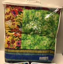 The Company Store Joyful Bloom KING Quilt New