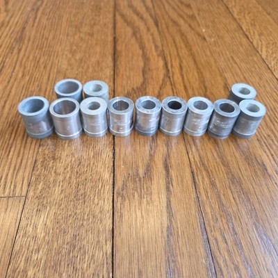Lot of 12 Texan Shotgun Reloading Press Shot & Powder Bushings