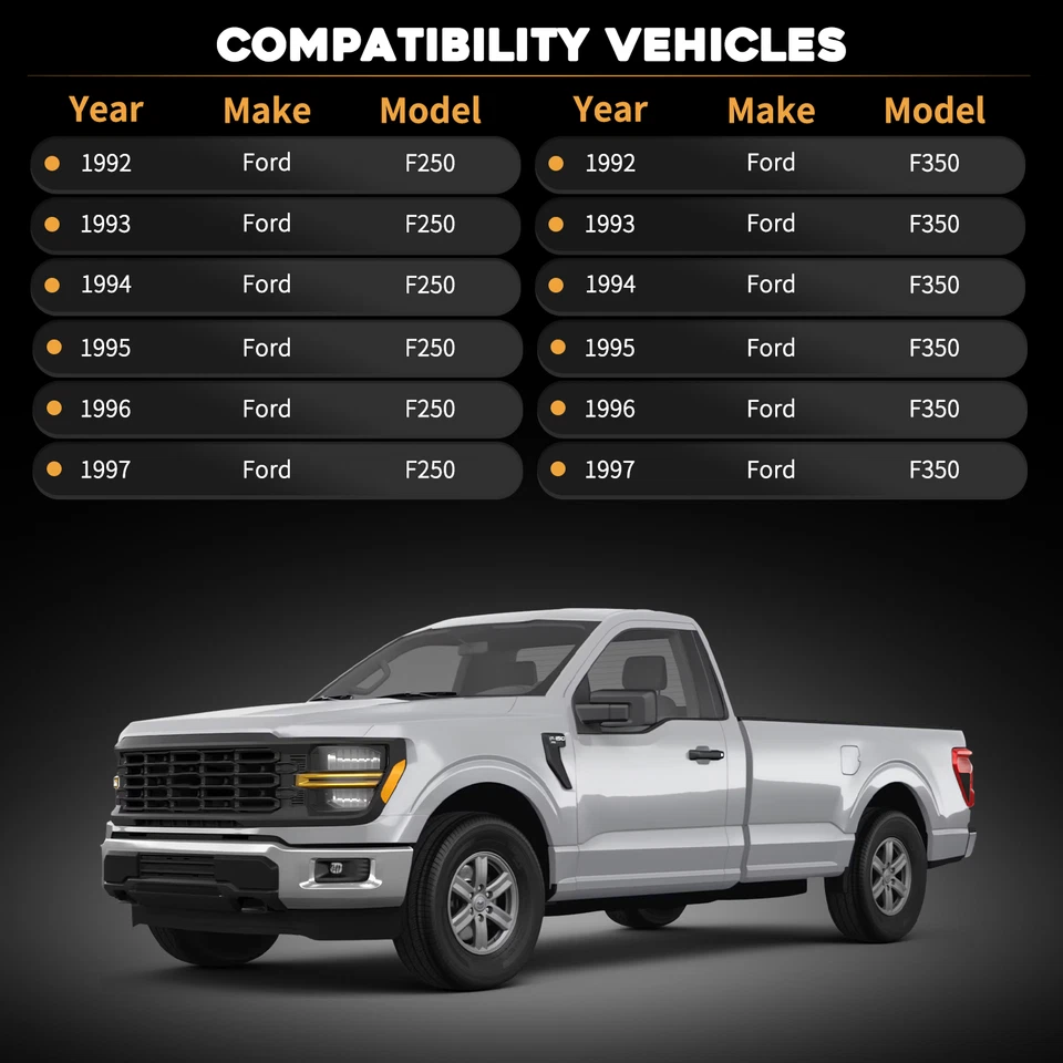 OBS Dual Cup Holder For Ford F250 F350 1992-1997 Center Console Dual Cup Holder - Изображение 3 из 4