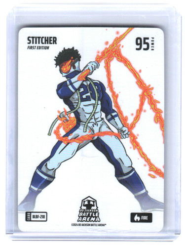 Bo Jackson Battle Arena - Stitcher - Blizzard Battlefoil - Fire-#BLBF-218