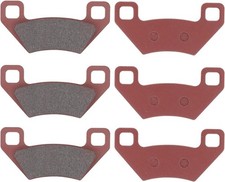 MOTOKU Front  Rear Brake Pads for Arctic Cat 300 366 400 450 500 4x4 Prowler