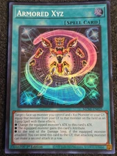 Yu-Gi-Oh! Armored Xyz MZMI-EN025 Super Rare 1st Edition NM