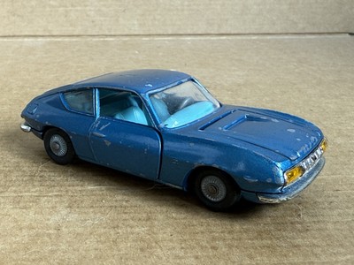 Corgi Lancia Fulvia Sport Zagato, No 332, Die Cast, Original, Blue