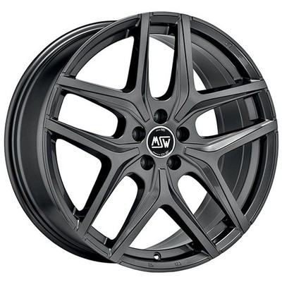 ALUFELGE MSW MSW 40 FUR MG HS 8.5X20 5X112 GLOSS GUN METAL 34C