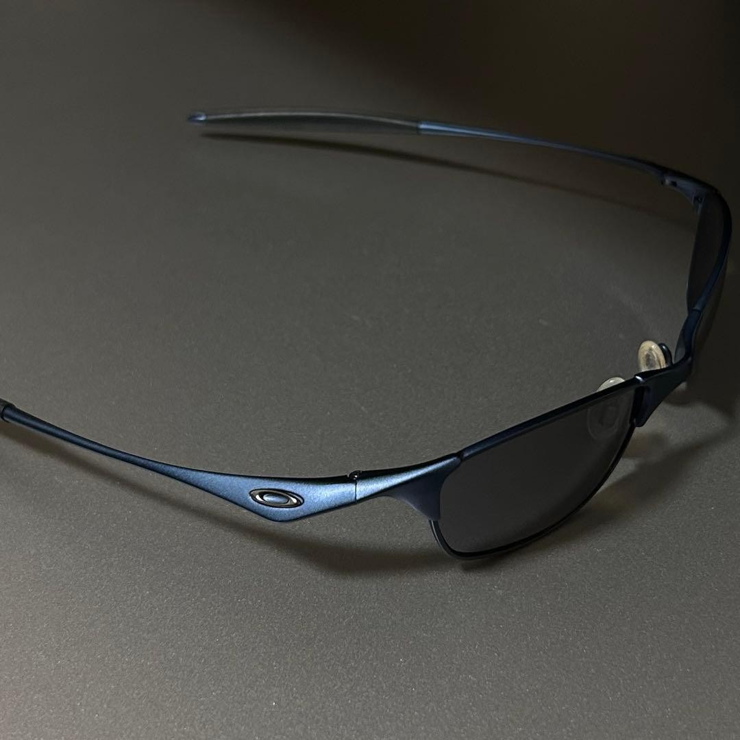 oakley wiretap ネイビー OAKLEY Wiretap Sunglasses Dark Blue Frame | eBay