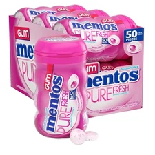 Mentos Pure Fresh Sugar Free Chewing Gum with Xylitol Bubble Fresh Flavor