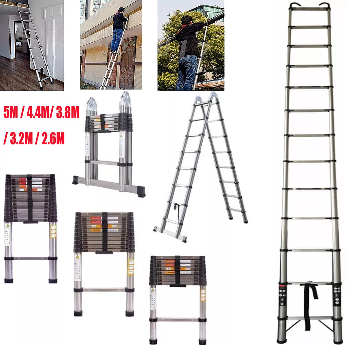 Vonhaus online telescopic ladder