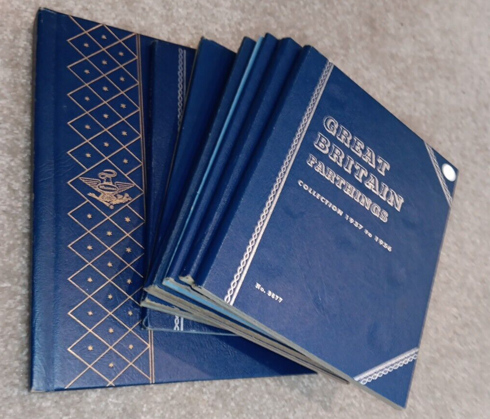 Lot Of 8 Whitman Canadian British Coin Albums eBay