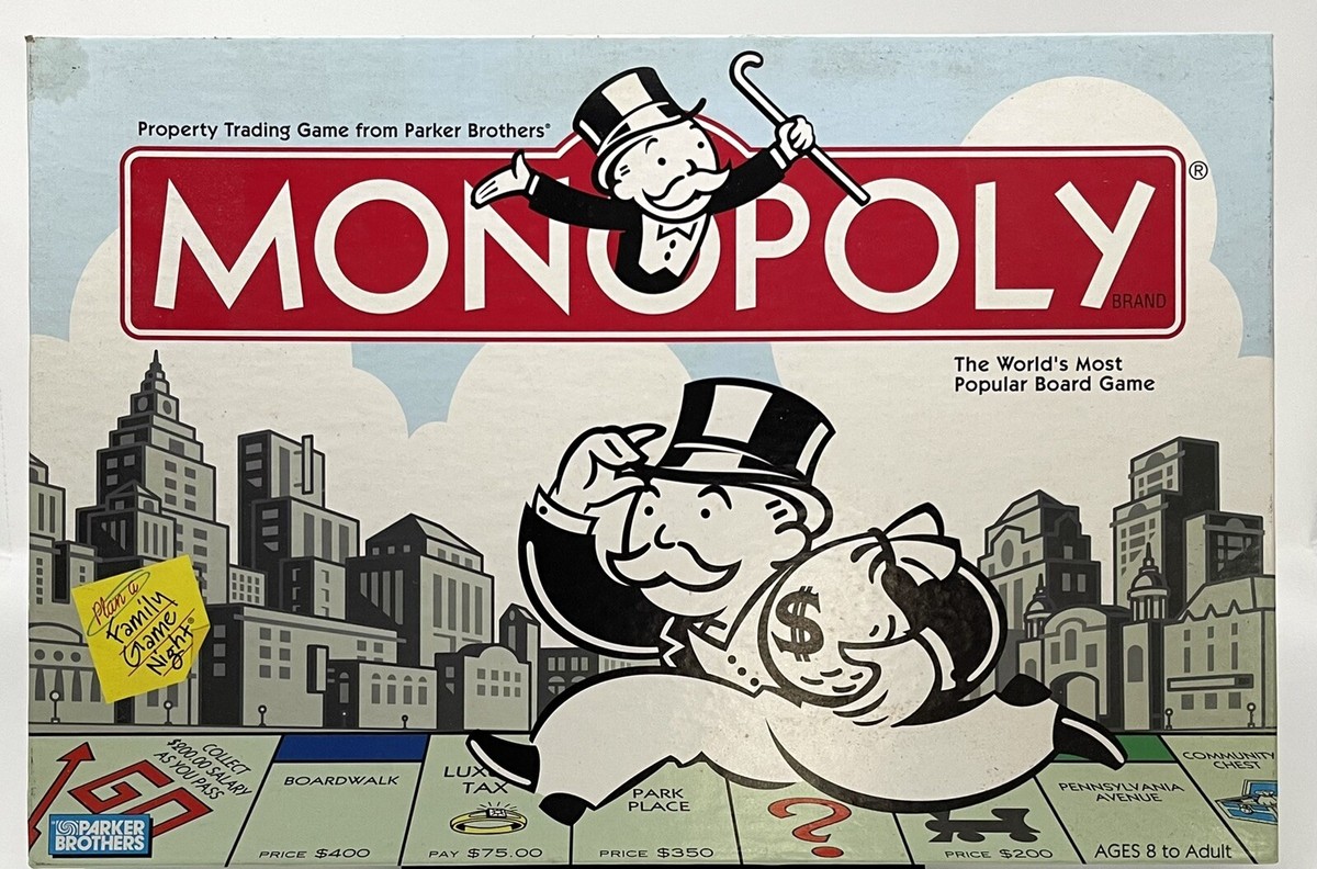 Monopoly Original Board Game Parker Brothers 2004 Edition Pre