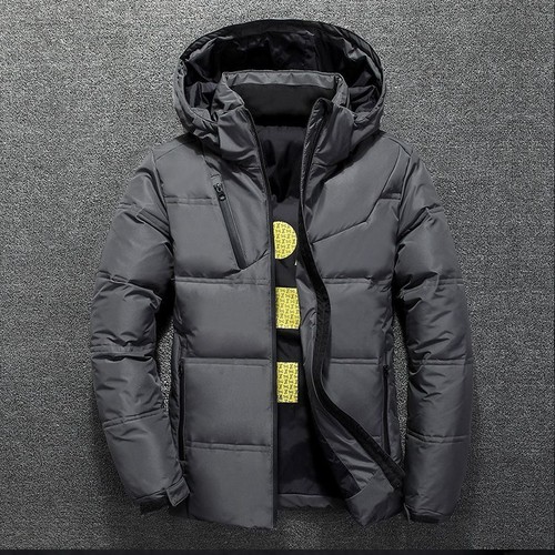 Herren Warme Winter Puffer Daunenjacke Mode Winddichte Jacke Leger Thermo Mantel - Bild 13 von 19