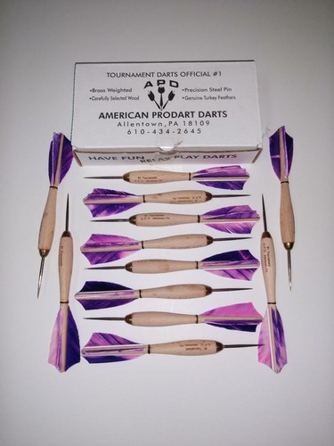American ProDart TALLA #1 - Barril de madera 12 piezas caja - punta de acero - Imagen 31 de 33