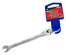 8mm Ratcheting Combo Flex Wrench - 5-1/2" Long Chrome Finish