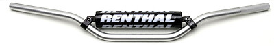 Renthal 7/8'' Handlebars for Offroad Silver Bend CR High 722-01-SI-01-185