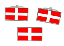 Savoia (Francia) Bandiera Gemelli E Fermacravatta Set