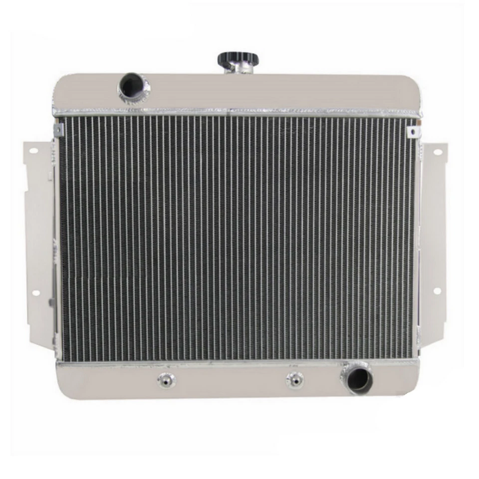 4-CORE RADIATOR FOR 1969-1970 CHEVY BEL AIR IMPALA/CAPRICE/BISCAYNE/KINGSWOOD US Foto 4 de 4