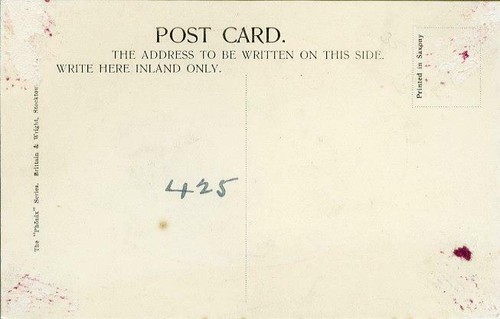 PRINTED POSTCARD OF BROUGH CASTLE (NEAR KIRKBY STEPHEN) WESTMORLAND, PHOENIX#425 - Picture 2 of 2