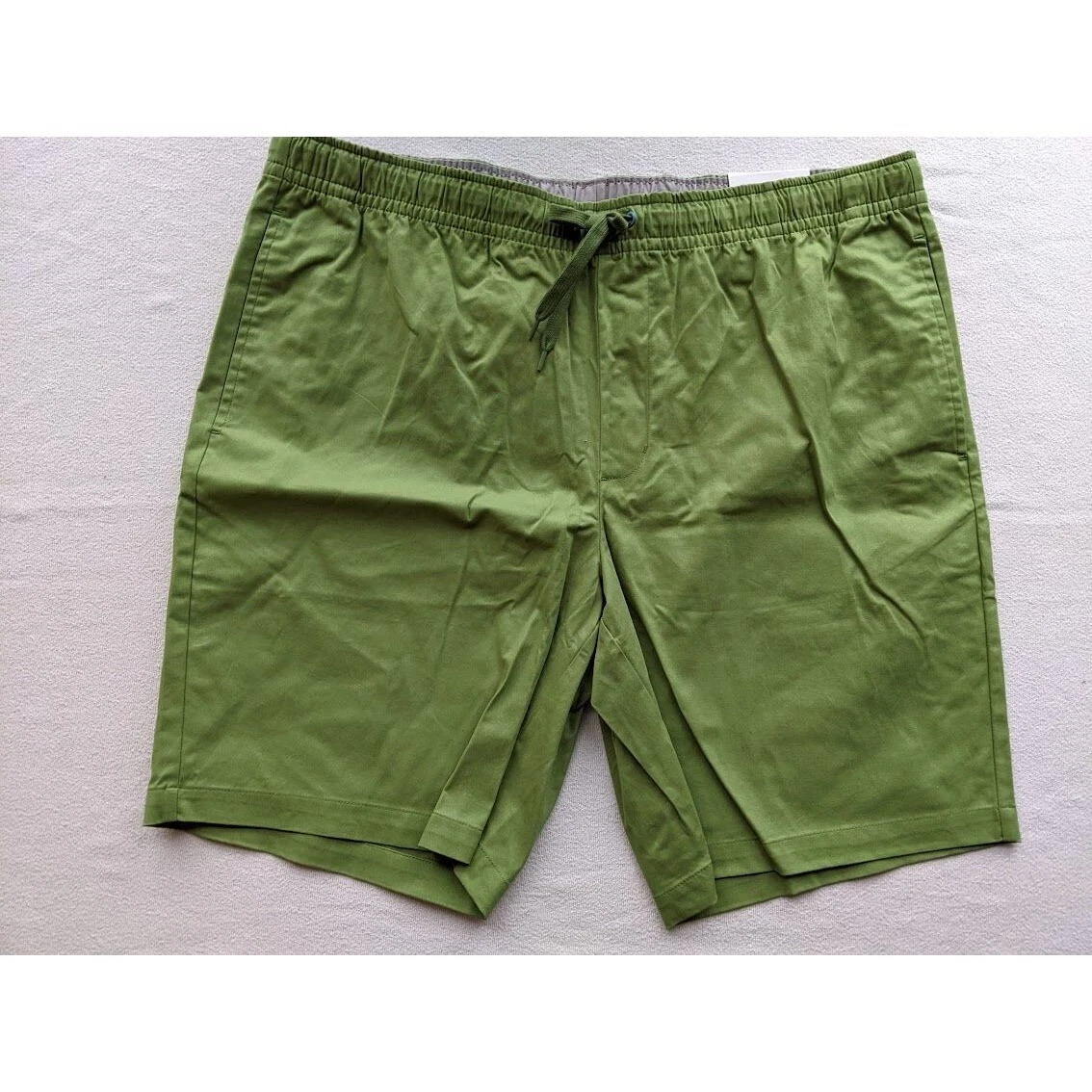 Men s TailorByrd Drawstring Stretch Twill Shorts Size XXL M12321 Green Golf NEW