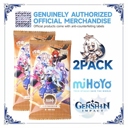 Genshin Impact TCG Battle Cards Pack 6 Cards/Pack, Authentic Genshin Collectible - Picture 13 of 22