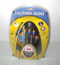 Monster THX Ultra 600 4 Ft. Component Video Cables Sealed L@@K! LQQK!
